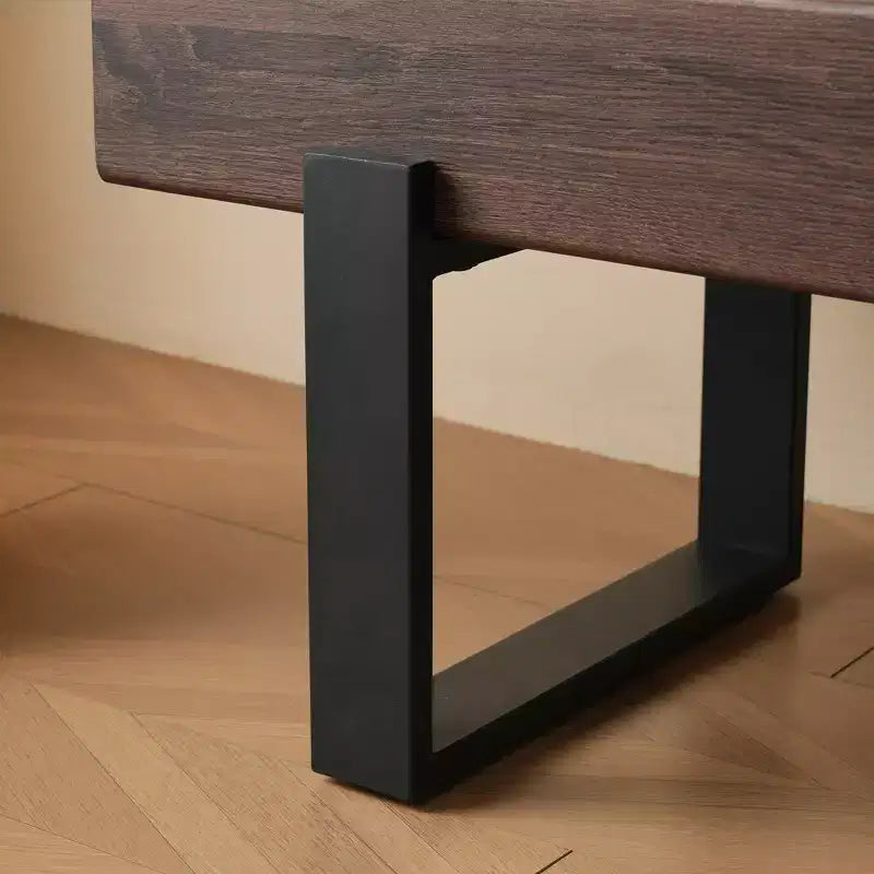 149,9 cm Sitzbank im Landhausstil mit MDF-Platte und Metallbeinen, vielseitig verwendbar