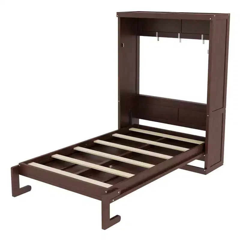 Lit escamotable avec armoire pliable