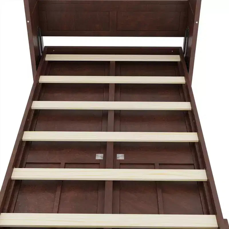 Lit escamotable avec armoire pliable