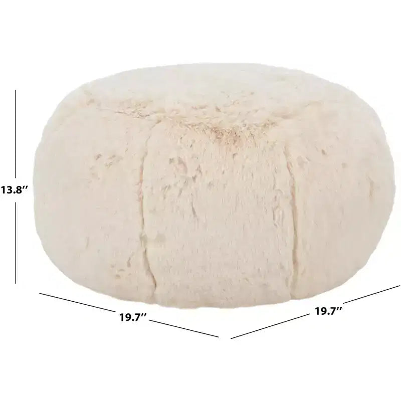 Taburete redondo tapizado