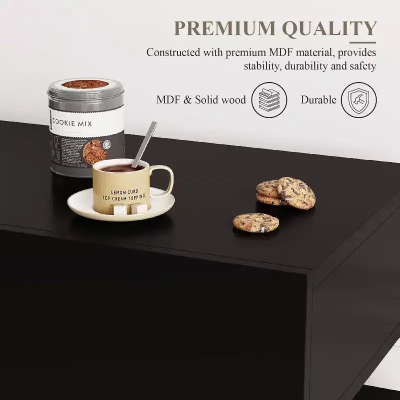 Armario cafetero, 3 cajones, estante ajustable, para comedor, sala de estar y cocina