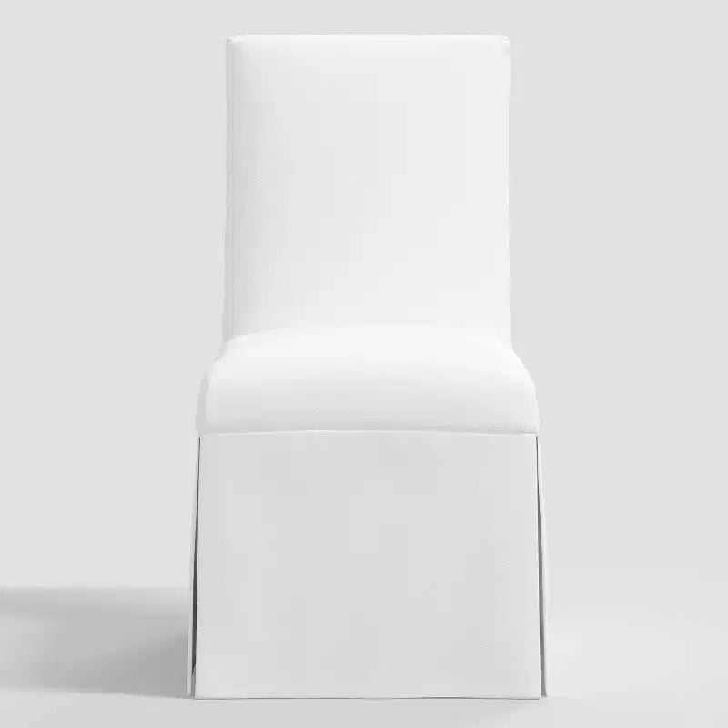 Assise élégante rembourrée, structure en hévéa, capacité de 250lb