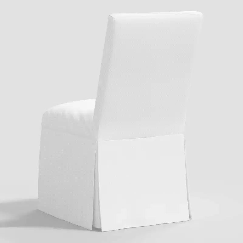 Assise élégante rembourrée, structure en hévéa, capacité de 250lb