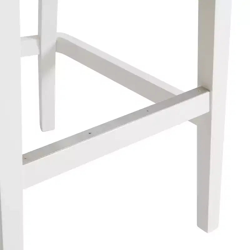 Set aus 2 Barhockern mit Rückenlehne