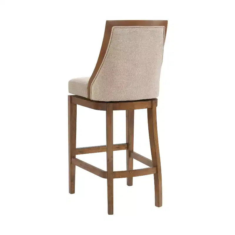 Ensemble de 2 tabourets de bar avec dossier